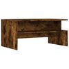 vidaXL Couchtisch Räuchereiche 90x55x42,5 cm Holzwerkstoff