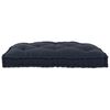 vidaXL Pallet Sofa Kissen Anthrazit 120 x 80 x 12 cm Stoff