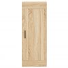 vidaXL Wandschrank Sonoma-Eiche 34,5x34x90 cm Holzwerkstoff