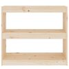 vidaXL B&uuml;cherregal/Raumteiler 80x30x71,5 cm Massivholz Kiefer