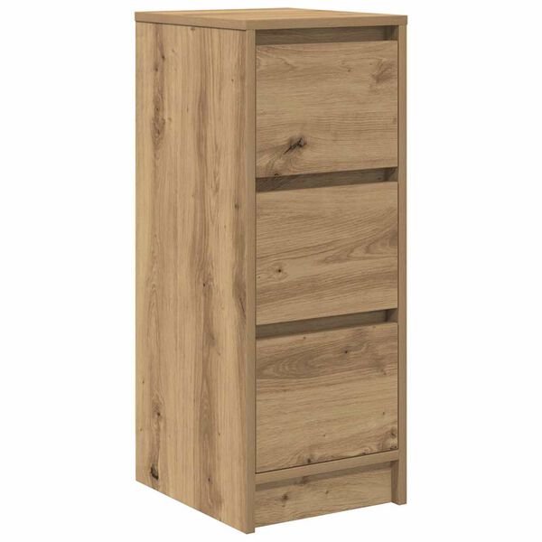 vidaXL Sideboard Artisan-Eiche 29,5x34x76 cm Holzwerkstoff
