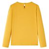 Kinder-Langarmshirt Ocker 128