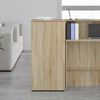 vidaXL Lagerschrank Sonoma-Eiche 50x45x103,5 cm Holzwerkstoff