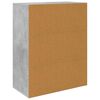 vidaXL Sideboard Betongrau 60x30x75 cm Holzwerkstoff