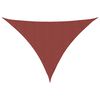 vidaXL Sonnensegel Oxford-Gewebe Dreieckig 2,5x2,5x3,5m Terrakotta-Rot