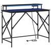vidaXL Schreibtisch Schwarz Eichen-Optik 100 x 50 x 86,5 cm