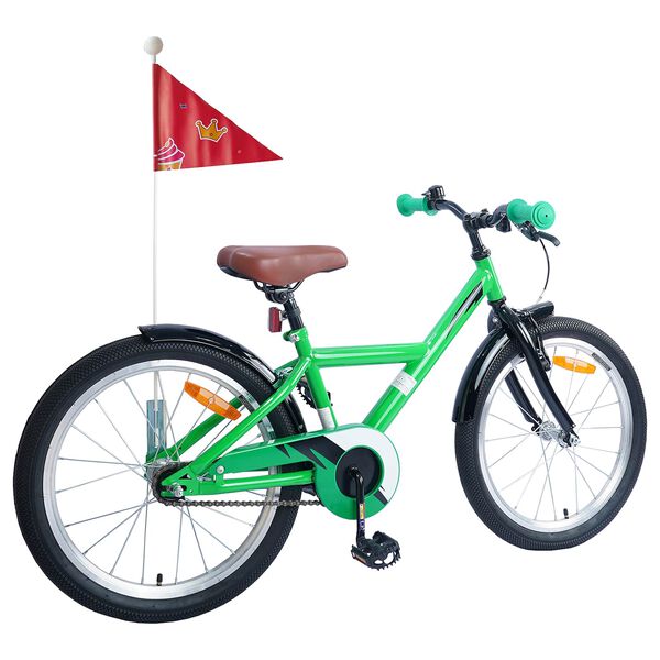 vidaXL Kinderfahrrad 20 Zoll f&uuml;r 6-11 Jahre alt Gr&uuml;n