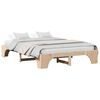 vidaXL Bettrahmen Natur 140 x 200 cm Massives Kiefernholz
