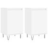 vidaXL Sideboards 2 Stk. Wei&szlig; 40x35x70 cm Holzwerkstoff