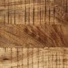 vidaXL Sideboard 60x34x75 cm Raues Massives Mangoholz