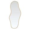 vidaXL Wandspiegel Golden 90x40 cm