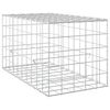 vidaXL Gabion mit 5 mm Draht und 10x10 cm Masche 50x100x50 cm