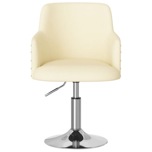 vidaXL Barhocker Creme Stoff