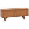 vidaXL TV-Schrank 110x30x45 cm Teak Massivholz