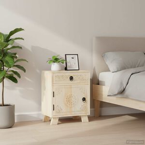 vidaXL Nachttisch 40 x 30 x 50 cm Massivholz Mango