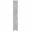 vidaXL Badezimmerschrank-Set TULUM Beton Grau 37 x 31,5 x 203 cm