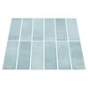 vidaXL Rechteckige Fliese 10 pcs Grau-Gr&uuml;n 29 x 23 x 0,08 cm