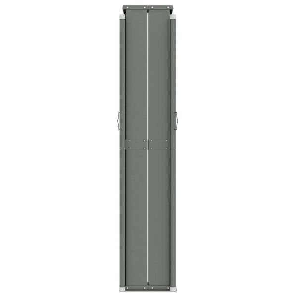 vidaXL Seitenmarkise Ausziehbar Rot 220x1200 cm