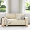 vidaXL 2-Sitzer Sofa Leinen 180x78x84 cm