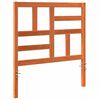 vidaXL Bettkopfteil Wachsbraun 80,5 x 4 x 104 cm Massives Kiefernholz