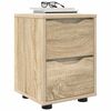 vidaXL Nachttische 2 pcs Sonoma-Eiche 30,5 x 30 x 43 cm Holzwerkstoff