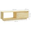 vidaXL TV-Schrank 110x30x33,5 cm Massivholz Kiefer