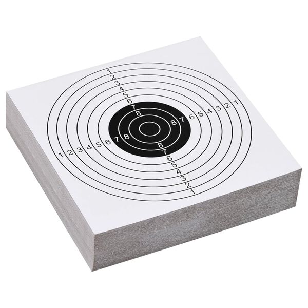 vidaXL Papier-Zielscheiben 100 Stk. 15x15 cm