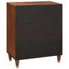vidaXL Sideboard Braun 60 x 33 x 75 cm Massivholz Mango