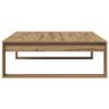 vidaXL Couchtisch Artisan-Eiche 100x100x35 cm Holzwerkstoff