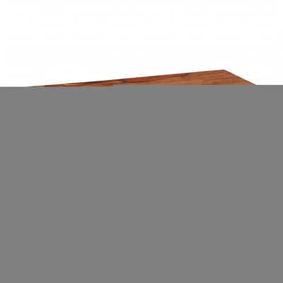 vidaXL Couchtisch mit 4 Schubladen 35 cm Massivholz