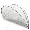 vidaXL Pool-Dome Grau und Orange 472 x 460 x 229 cm