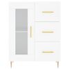 vidaXL Highboard Wei&szlig; 69,5x34x180 cm Holzwerkstoff