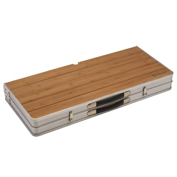 Outwell Klappbarer Campingtisch Dawson Bambus