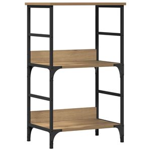 vidaXL B&uuml;cherschrank Artisan-Eiche 50x33x82 cm Holzwerkstoff