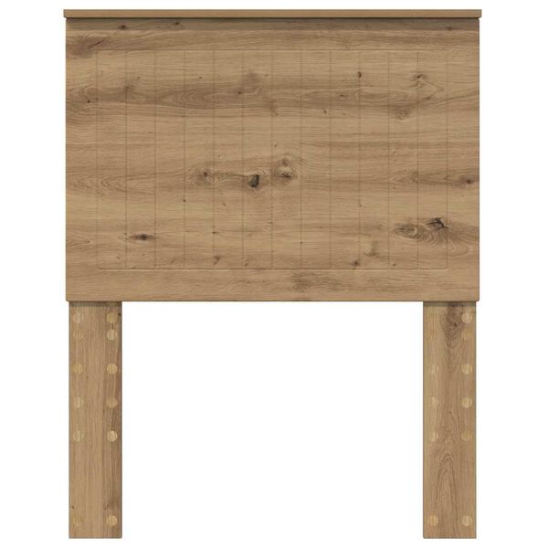 vidaXL Kopfteil mit Kopfteil Artisan-Eiche 75 cm Holzwerkstoff