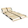 vidaXL Bett-Lattenrost Braun 80 x 190 cm Massivholz Buche