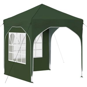 vidaXL Pop-up Partyzelt 192 x 192 x 245 cm Gr&uuml;n