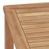 vidaXL 7-teiliges Garten-Ess-Set 140 x 80 cm Massivholz Teak