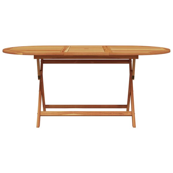 vidaXL Garten Essgruppe 7 pcs Grau Massivholz Akazie