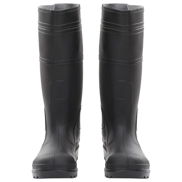 vidaXL Gummistiefel Schwarz Größe 39 PVC