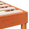 vidaXL Bettrahmen Braun 80 x 210 cm Massives Kiefernholz