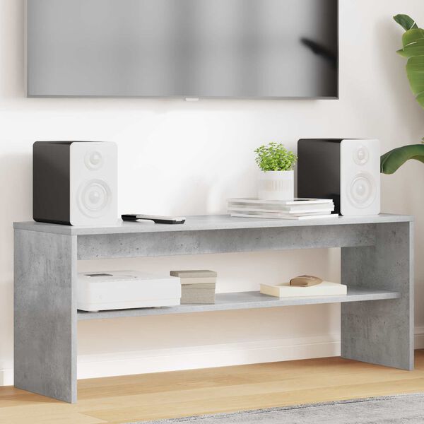 vidaXL TV-Schr&auml;nk Beton Grau 100 x 30 x 40 cm Holzwerkstoff