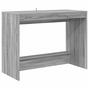 vidaXL Bett-Schreibtisch Grau Sonoma Holzwerkstoff 100 x 45 x 75 cm