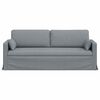 vidaXL Sofa Hellgrau Gesamtabmessungen: 78 x 78 x 80 cm (B x T x H)