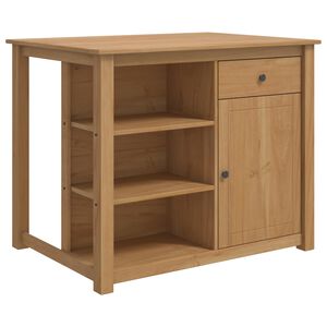 vidaXL K&uuml;cheninsel Set PANAMA Honigwachs 112 x 77 x 90 cm