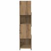 vidaXL Eckschrank Artisan-Eiche 25,5x25x102cm Holzwerkstoff