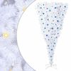 vidaXL K&uuml;nstlicher Weihnachtsbaum Wei&szlig; 240 cm PVC und Stahl