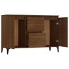 vidaXL Sideboard Braun Eichen-Optik 102x35x70 cm Holzwerkstoff