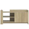 vidaXL Couchtisch Sonoma-Eiche 100x50x50 cm Holzwerkstoff