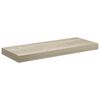 vidaXL Schwebende Wandregale 2 Stk. Eichefarben 60x23,5x3,8cm MDF